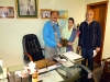 chairman-mcc-afzal-kahn-presenting-book-with-welfare-working-lady-and-m-rashid-khansectary-lda-employees-union-reg